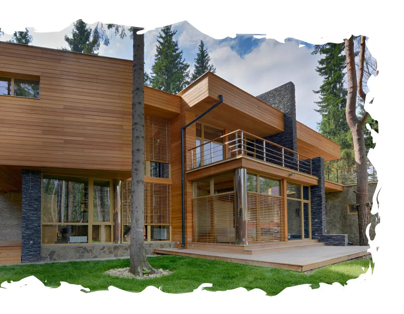 Le rêve d’une maison en bois contemporaine